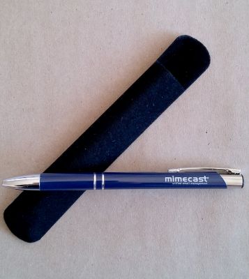 Engraved pen for Mimecast